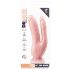 Dr. Skin 8 - Doppel-Dildo mit Saugnapf (Natur)