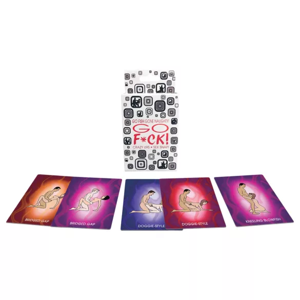 GO F*CK - Kama Sutra Karten (52 Stk.)