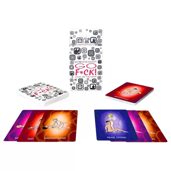 GO F*CK - Kama Sutra Karten (52 Stk.)