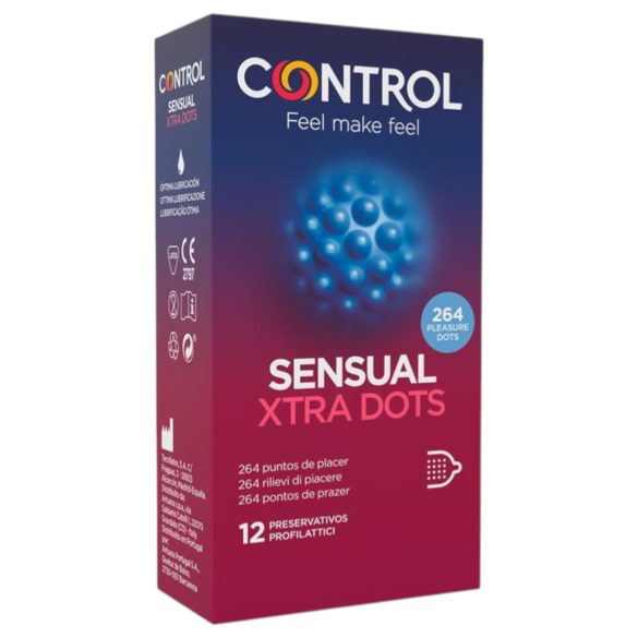 Control - Extra Gepunktetes Kondome (12 Stk)
