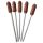 Diverty - Bleistift mit Penisaufsatz (braun) - 5 Stk.