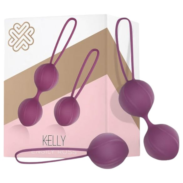 Engily Ross Kelly - 2-teiliges Liebeskugelset (lila)
