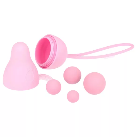 Intimichic I 2.0 - Verstellbares Liebeskugel-Set (Pink)