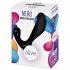 Alive Nero - wiederaufladbarer Prostatavibrator (schwarz) - 7 cm
