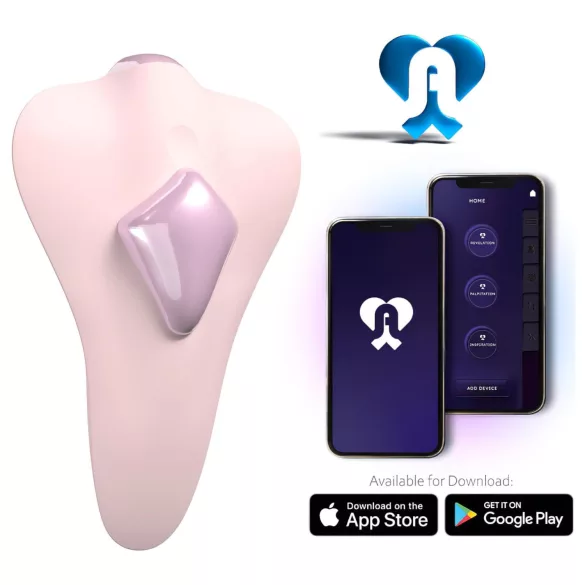 Adrien Lastic Temptation - App-gesteuerter Klitorisvibrator (pink)