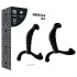 Addicted Toys - Prostata- und Damm-Massager (schwarz) - 11,3 cm