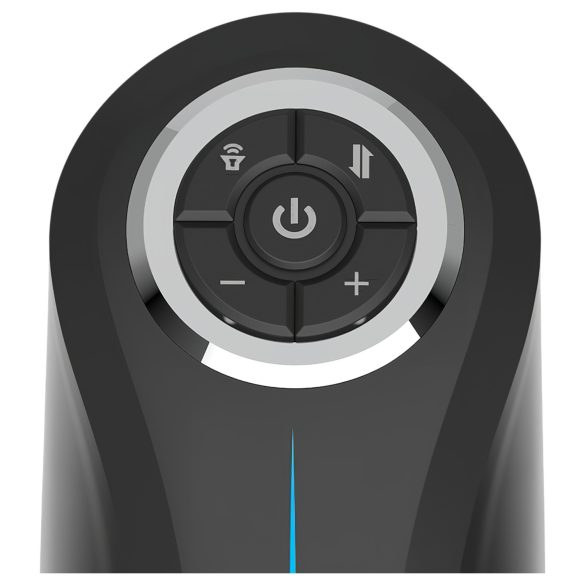 JamyJob - Auf- und Ab-Bewegung, vibrierender Masturbator (schwarz)