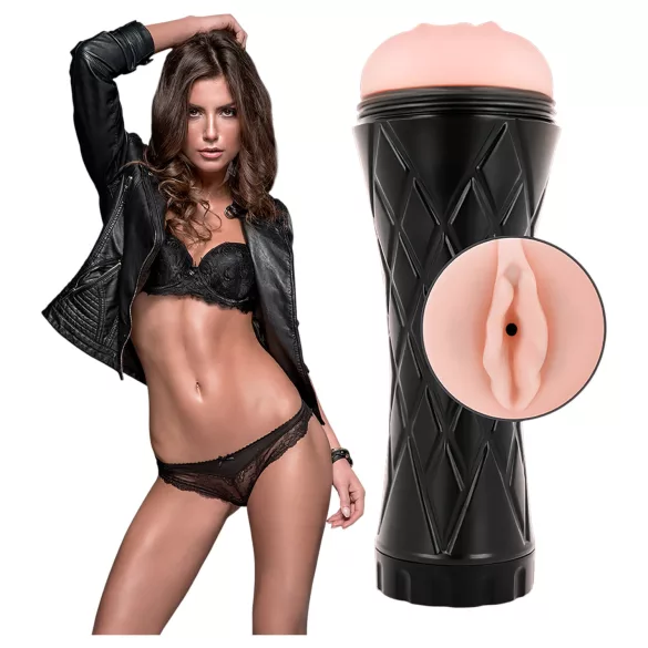 JamyJob - naturgetreues Lustspielzeug im Etui (schwarz-natur)
