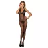Subblime 951993 - Netzzug Overall mit Halsband - (schwarz) -S-L