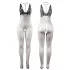 Subblime 951993 - Netzzug Overall mit Halsband - (schwarz) -S-L