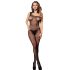 Subblime 952037 - Netz-Overall mit Strasssteinen - (Schwarz) - S-L