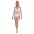 Subblime 952396 - glitzernder Strass-Jumpsuit - (weiß) - S-L