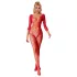 Subblime 952419 - Glänzender Strass-Overall - (Rot) - XS-M