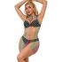 Subblime 952433 - Netzkleid "Regenbogen" - Größen S-L
