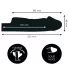 Addicted Toys - Penis-Manschette mit Hodenring - 27 cm (transparent)