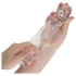 Addicted Toys - Penis-Manschette mit Hodenring - 27 cm (transparent)
