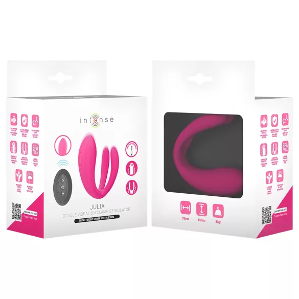 Intense Julia - G-Punkt- und Klitorisstimulator-Vibrator (Pink)
