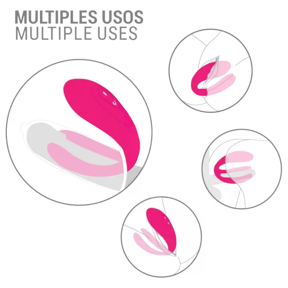 Intense Julia - G-Punkt- und Klitorisstimulator-Vibrator (Pink)