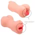 Intense Deep Touch Riley - lebensechtes Mund- und Vaginalmasturbator (natur)