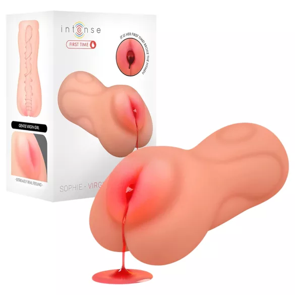 Intense First Time Sophie - naturgetreuer Jungfrauen-Masturbator (naturfarben)