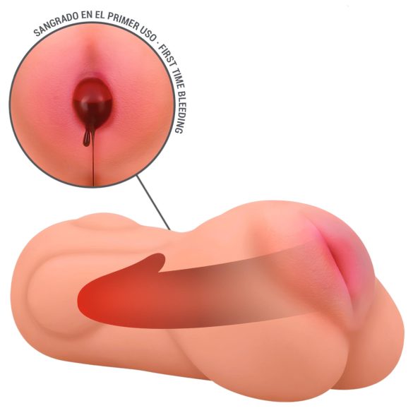 Intense First Time Sophie - naturgetreues Jungfernmöschen Masturbator