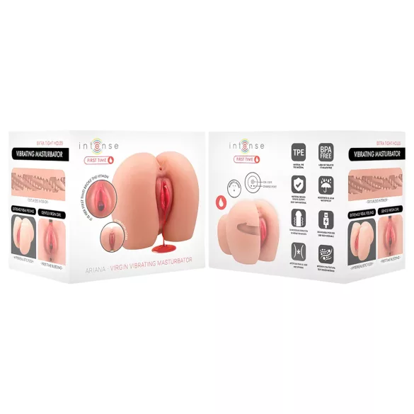 First Time Ariana - lebensechter, vibrierender Jungfrau-Masturbator (natur)