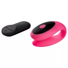 Virgite - ferngesteuerter Paarvibrator (schwarz-pink)