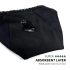 Adalet Natura Super - Menstruationsslip (Schwarz) - XL