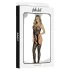 Adalet Lilly - Florales Netz-Set - (schwarz)