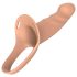 Action StrapOn S - anlegbarer, hohler Dildo (natur)