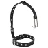 Latetobed - Halsband mit Nasenhaken (schwarz)