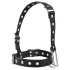 Latetobed - Halsband mit Nasenhaken (schwarz)