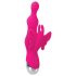 Evolved - Perlen-Vibrator mit Klitorisarm (Pink)