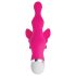 Evolved - Perlen-Vibrator mit Klitorisarm (Pink)
