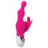 Evolved - Perlen-Vibrator mit Klitorisarm (Pink)