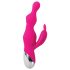 Evolved - Perlen-Vibrator mit Klitorisarm (Pink)