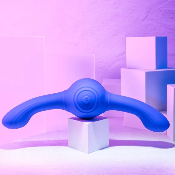 Evolved Our Gyro Vibe - Akku-Doppelvibrator mit Vibration (Lila)