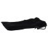 Evolved Black Gem - Metall-Analdildo-Set mit schwarzem Stein (Silber)