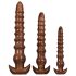 Evolved Twisted Love - Anal-Dildo-Set (holzoptik)