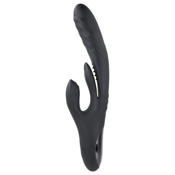 Playboy Rapid Rabbit - Akku Klitoris-Vibrator (schwarz)