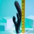 Playboy Rapid Rabbit - Akku Klitoris-Vibrator (schwarz)