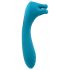 Evolved Kopf oder Zahl - Wiederaufladbarer Doppelseitiger Vibrator (Blau)