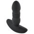 Playboy - Wiederaufladbarer stoßender Anal-Vibrator (schwarz)