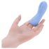 Evolved - Texturierter Fingervibrator (Blau)