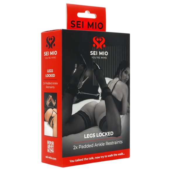 Sei Mio - Fußfesseln (schwarz)