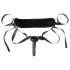 Sei Mio - Strap-on Dildo mit Harness - 15 cm (schwarz)