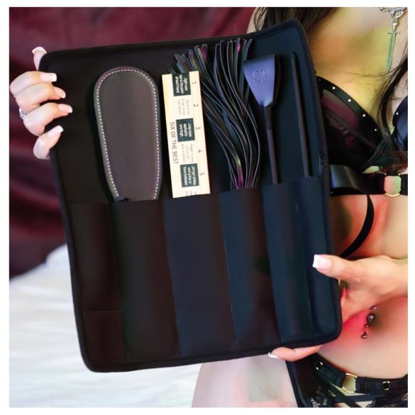 Sei Mio - Strafwerkzeug-Set - 5-teilig (schwarz)