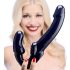 Strap U Revolver - Aufsatzdildo ohne Halteriemen (schwarz)