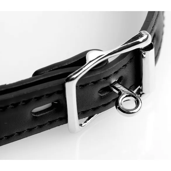 XR Brands - Strict - Mundspreizer-Haken (schwarz-silber)
