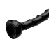 Hosed Swirl Dünne Analschlange 18 - Anal-Dildo (schwarz)